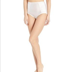 NWT 🤍 Bali Satin Double-Support Brief Panty